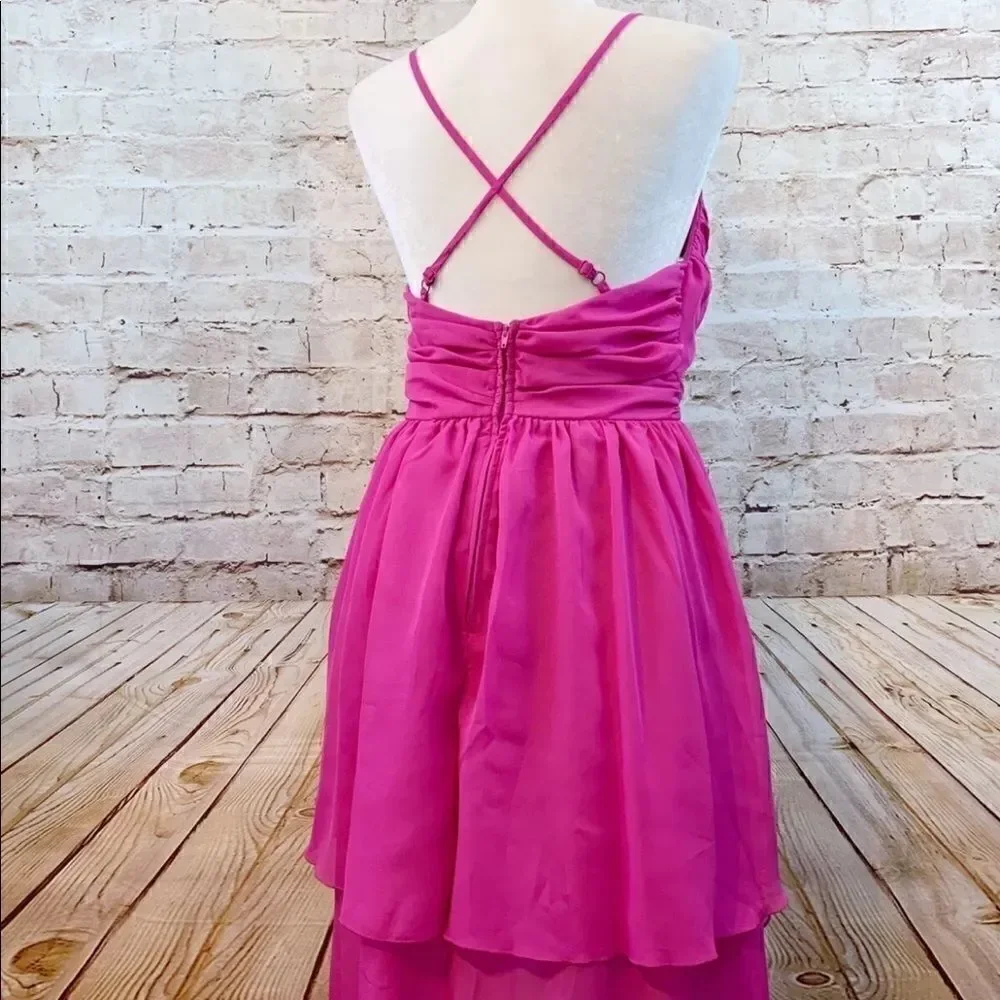 Venus sleeveless chiffon party dress